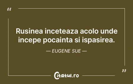 Rusinea inceteaza acolo unde incepe poca...