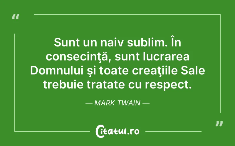 Citat Mark Twain - citate crestine