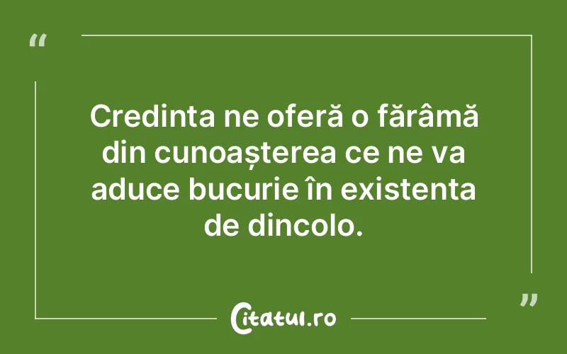 Citat Autor necunoscut - citate crestine