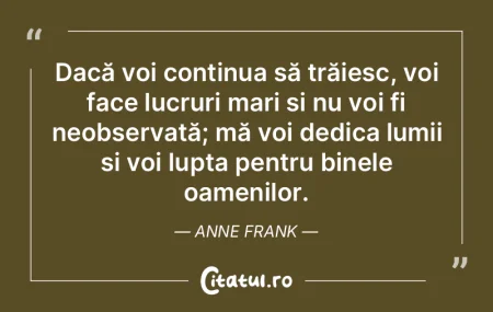 Dacă voi continua să trăiesc, voi fac... Dacă voi continua să trăiesc, voi fac...