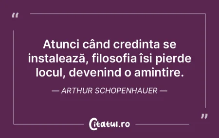 Atunci când credința se instalează, f... Atunci când credința se instalează, f...
