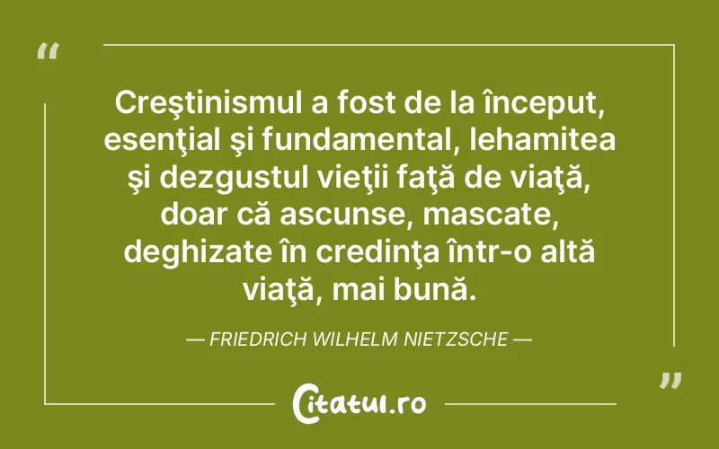 Citat Autor necunoscut - citate crestine