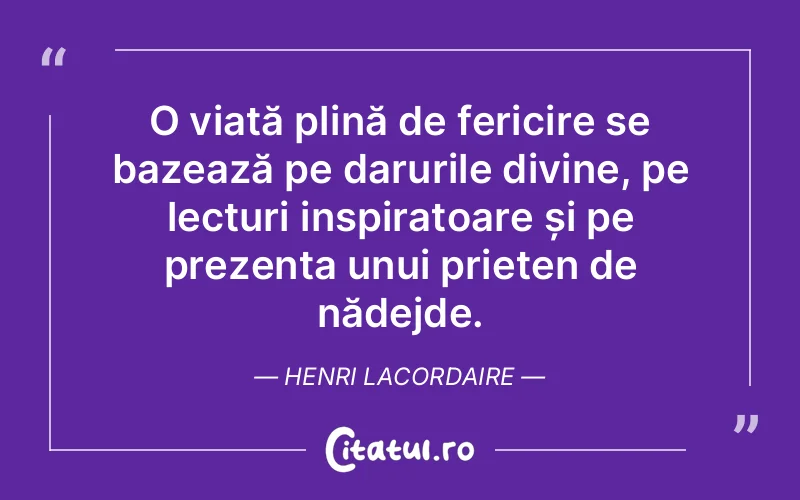 Citat Henri Lacordaire - citate crestine