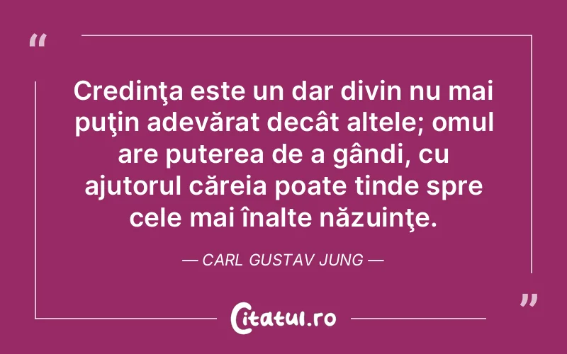 Citat Carl Gustav Jung - citate crestine