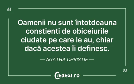 Oamenii nu sunt întotdeauna conștienț... Oamenii nu sunt întotdeauna conștienț...