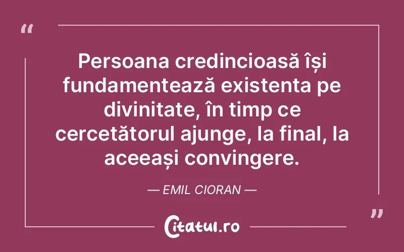 Citat Emil Cioran - citate crestine
