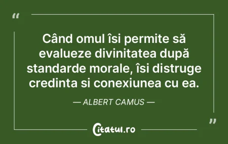 Când omul își permite să evalueze di... Când omul își permite să evalueze di...