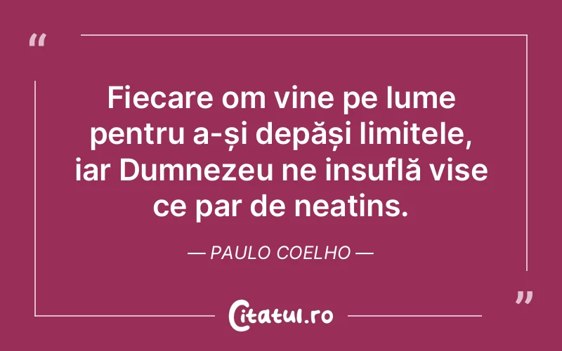Citat Paulo Coelho - citate crestine