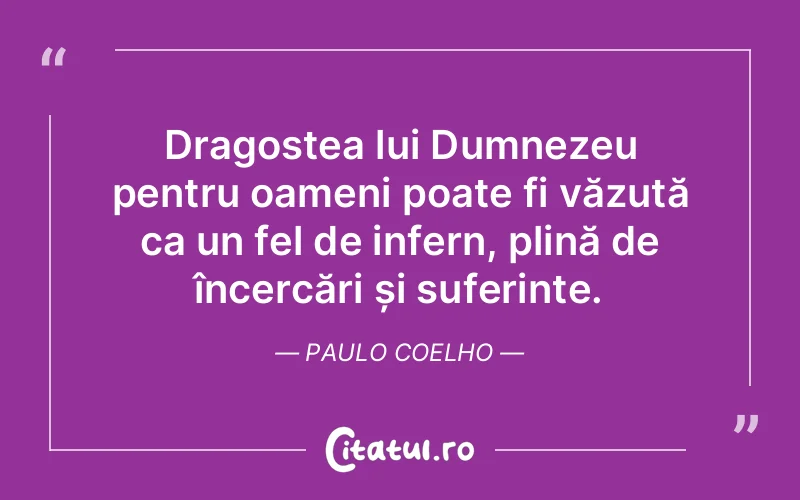 Citat Paulo Coelho - citate crestine