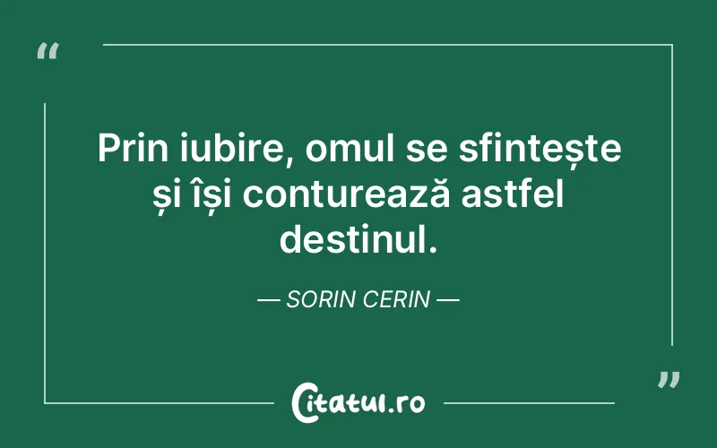 Citat Sorin Cerin - citate crestine