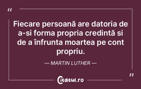 Fiecare persoană are datoria de a-și f... Fiecare persoană are datoria de a-și f...