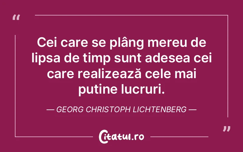 Citat Georg Christoph Lichtenberg - citate crestine