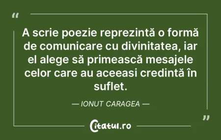 A scrie poezie reprezintă o formă de c... A scrie poezie reprezintă o formă de c...