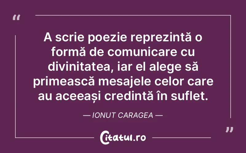 Citat Ionut Caragea - citate crestine