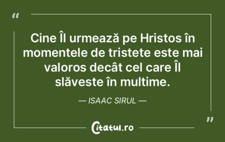 Cine Îl urmează pe Hristos în momente... Cine Îl urmează pe Hristos în momente...