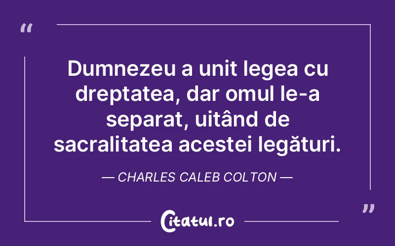 Citat Charles Caleb Colton - citate crestine