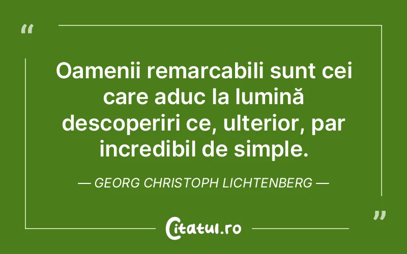 Citat Georg Christoph Lichtenberg - citate crestine