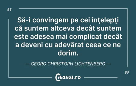 Să-i convingem pe cei înţelepţi că ... Să-i convingem pe cei înţelepţi că ...