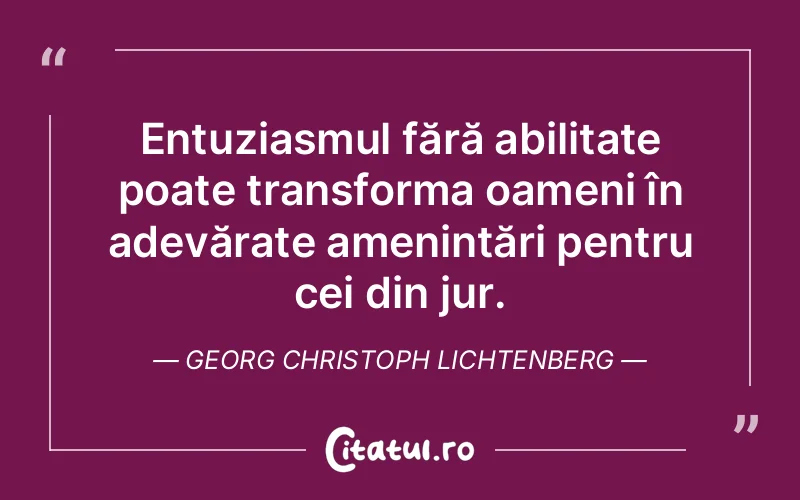 Citat Georg Christoph Lichtenberg - citate crestine