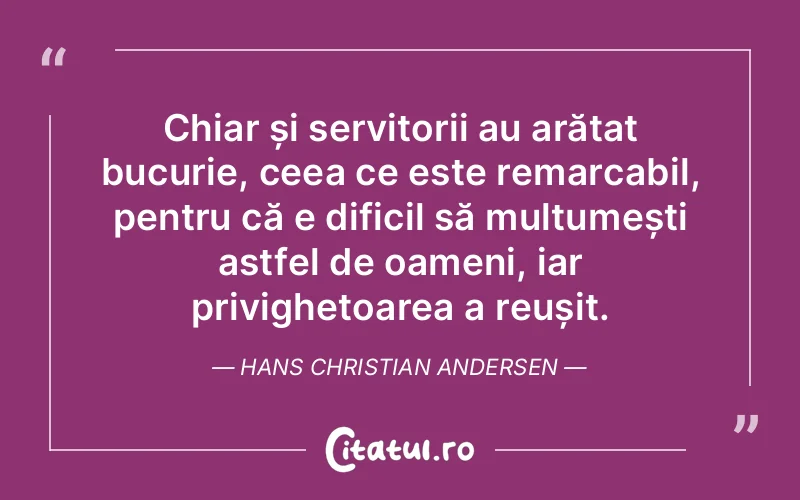 Citat Hans Christian Andersen - citate crestine