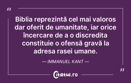 Biblia reprezintă cel mai valoros dar o... Biblia reprezintă cel mai valoros dar o...