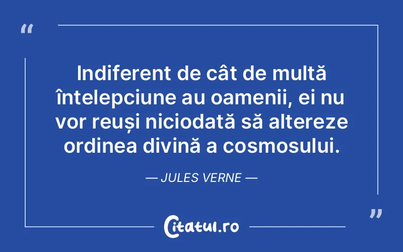 Citat Jules Verne - citate crestine