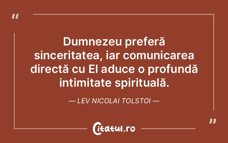 Citat Lev Nicolai Tolstoi - citate crestine