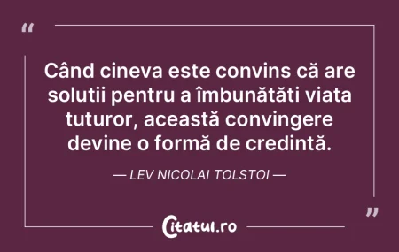 Când cineva este convins că are soluț... Când cineva este convins că are soluț...