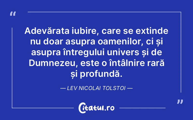 Citat Lev Nicolai Tolstoi - citate crestine