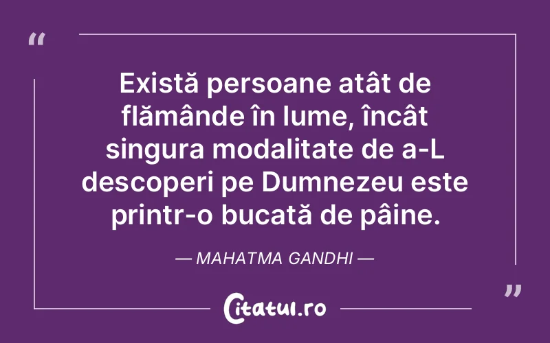 Citat Mahatma Gandhi - citate crestine