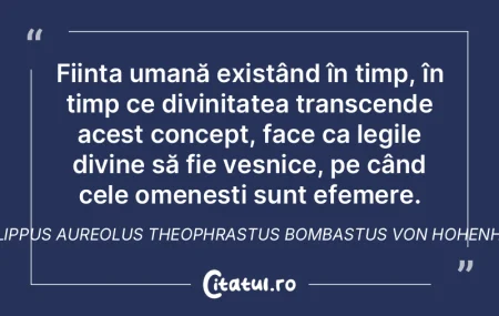 Ființa umană existând în timp, în t... Ființa umană existând în timp, în t...