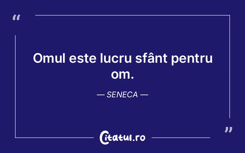 Citat Seneca - citate crestine