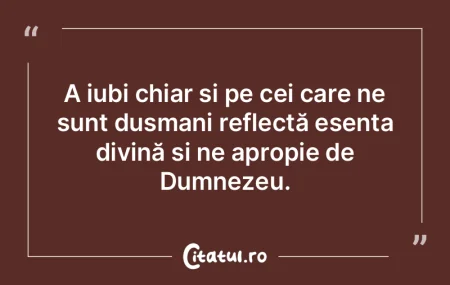 A iubi chiar È™i pe cei care ne sunt duÈ... A iubi chiar È™i pe cei care ne sunt duÈ...