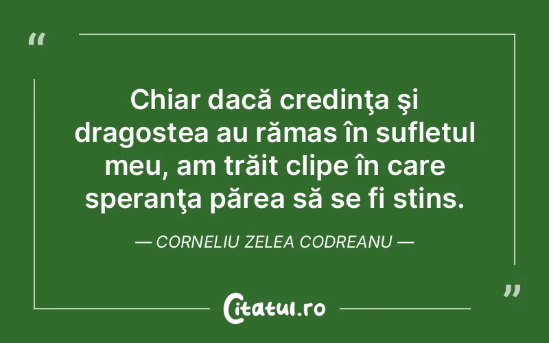 Citat Corneliu Zelea Codreanu - citate crestine