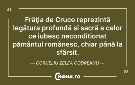 Frăţia de Cruce reprezintă legătura ... Frăţia de Cruce reprezintă legătura ...