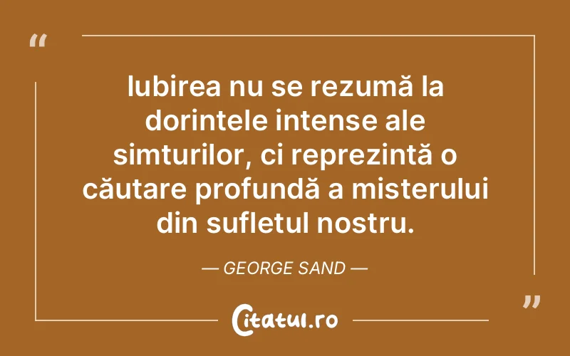 Citat George Sand - citate crestine