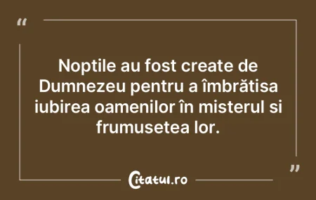 Nopțile au fost create de Dumnezeu pent... Nopțile au fost create de Dumnezeu pent...