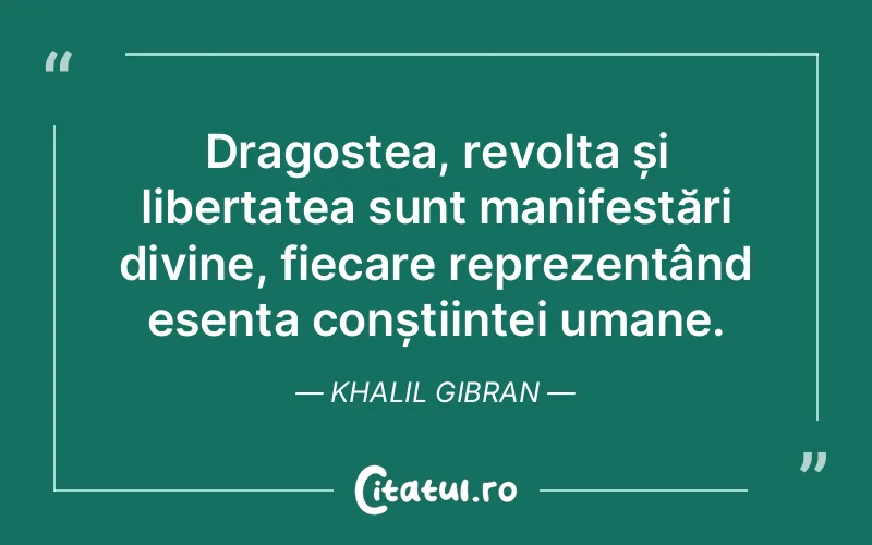 Citat Khalil Gibran - citate crestine