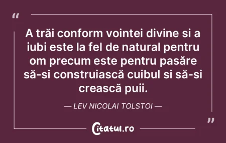 A trăi conform voinței divine și a iu... A trăi conform voinței divine și a iu...
