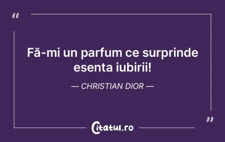 Fă-mi un parfum ce surprinde esența iu...
