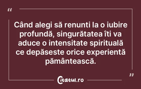 Când alegi să renunți la o iubire pro... Când alegi să renunți la o iubire pro...