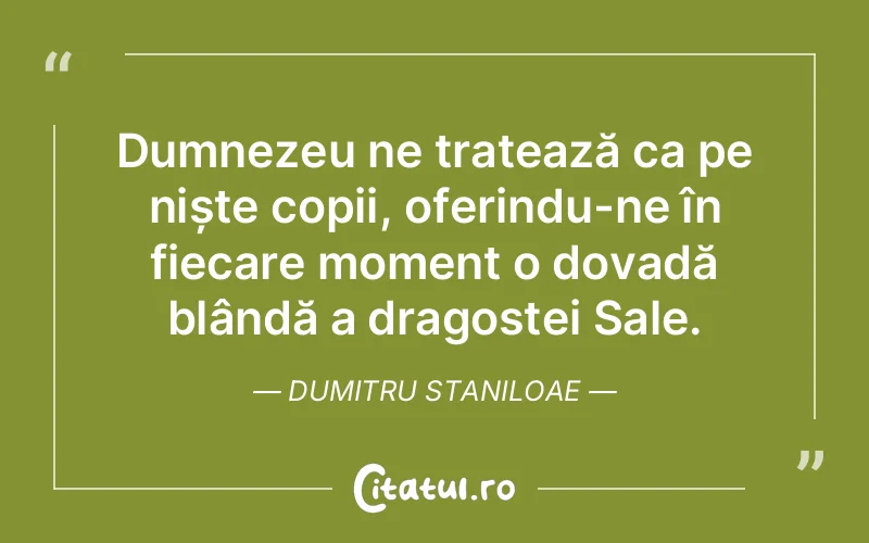 Citat Dumitru Staniloae - citate crestine