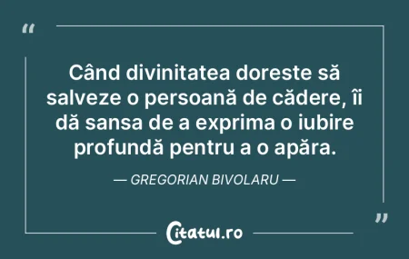 Când divinitatea dorește să salveze o...