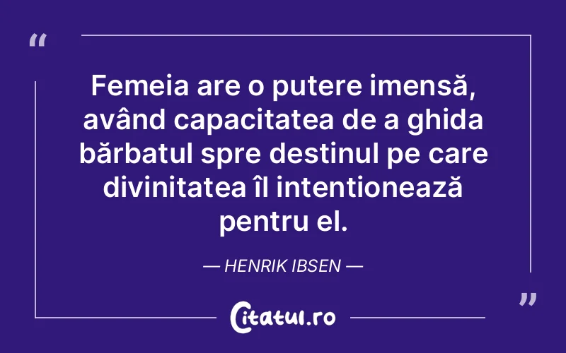 Citat Henrik Ibsen - citate crestine