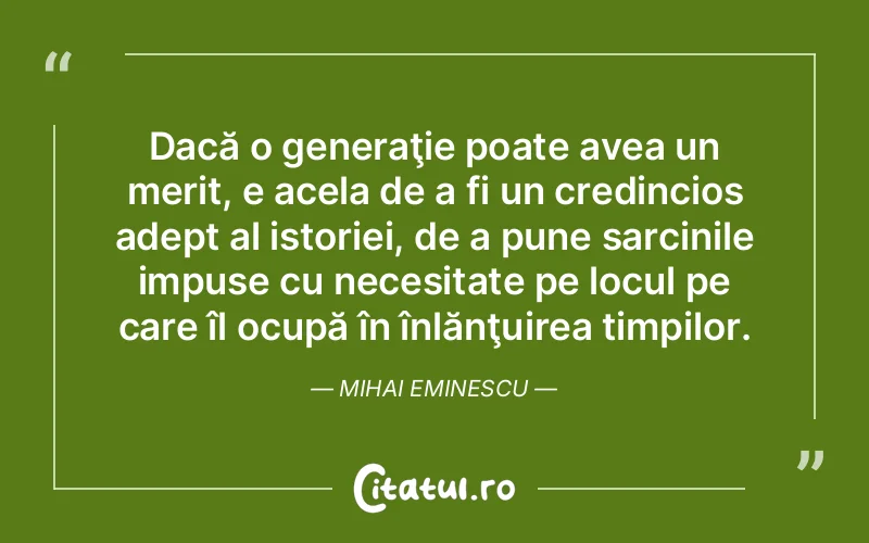 Citat Mihai Eminesc - citate crestine