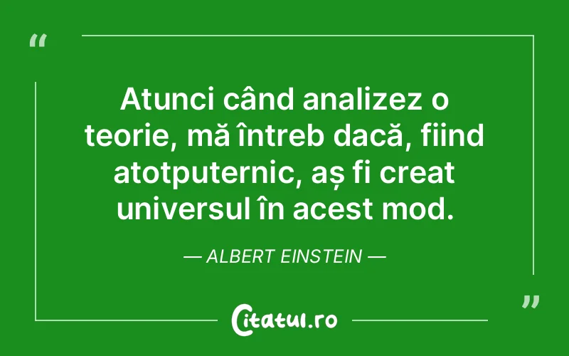 Citat Albert Einstein - citate crestine