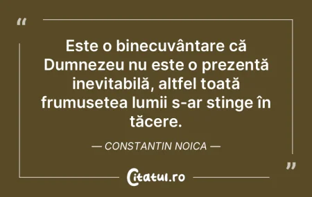 Este o binecuvântare că Dumnezeu nu es... Este o binecuvântare că Dumnezeu nu es...