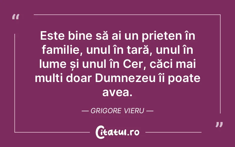 Citat Grigore Vieru - citate crestine
