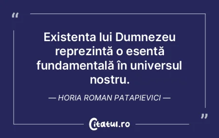 Existența lui Dumnezeu reprezintă o es... Existența lui Dumnezeu reprezintă o es...