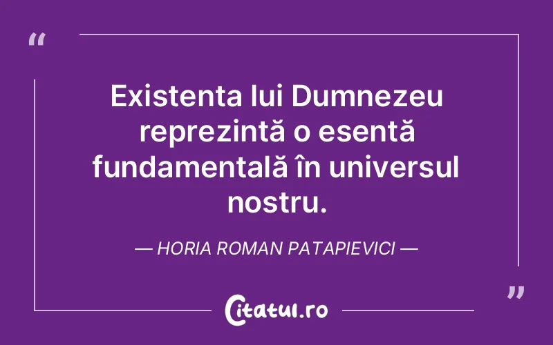Citat Horia Roman Patapievici - citate crestine